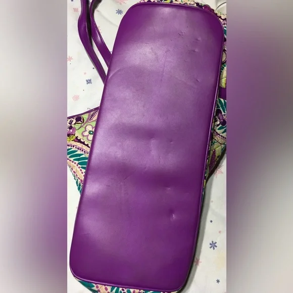 Vera Bradley Disney Mickey Tote Plums Up Large - Picture 11 of 11